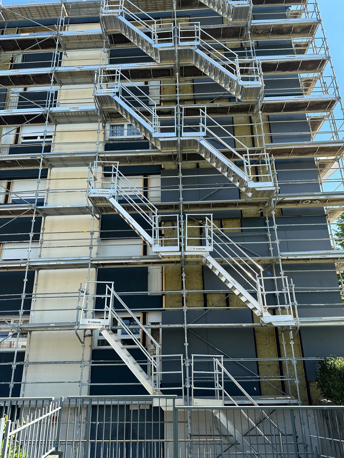 Chantier Loc-Echafaudages - Exemple 3