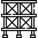 Icone échafaudages fixes