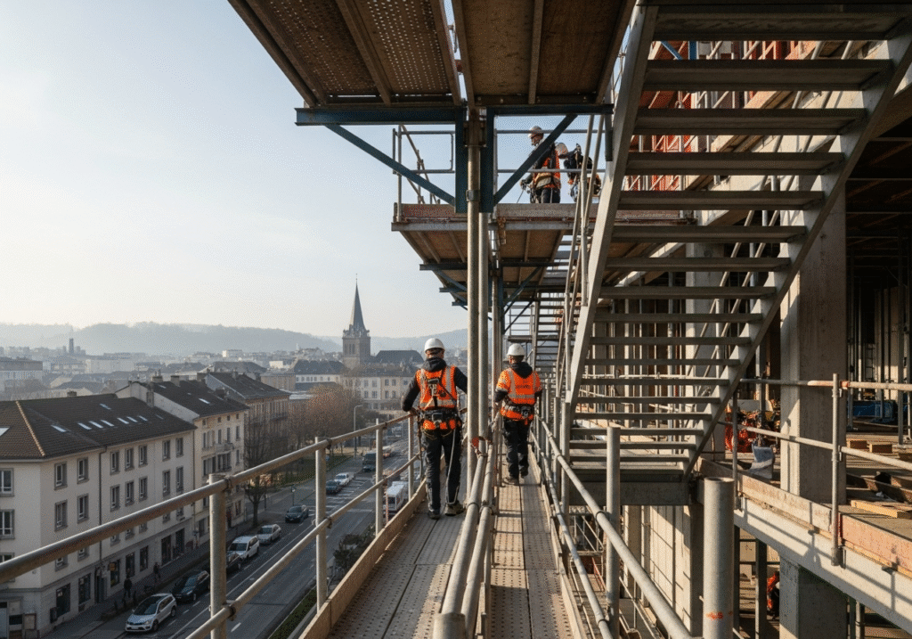Location & Montage d&rsquo;Échafaudage à Lure